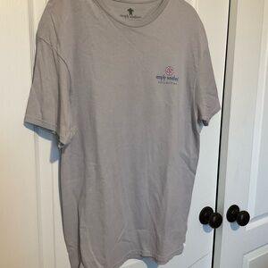 Simply Southern Light Gray Short Sleeve Tee